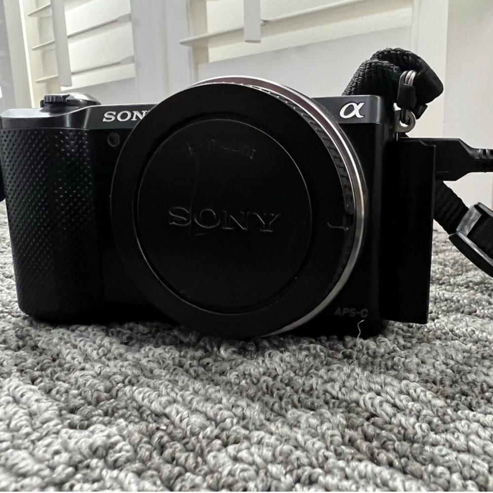 Sony Alpha Camera + Lens